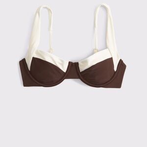 Abercrombie and Fitch Wide Strap Underwire Bikini Top